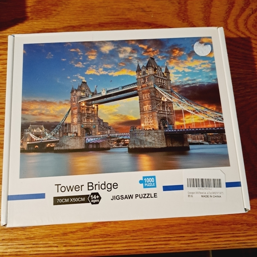 Tower Bridge‎ 1000 Piece Jigsaw Puzzle